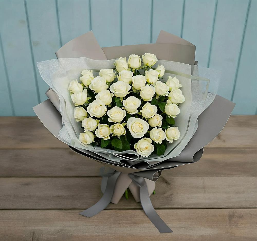 Букет Белоснежная нежность в Аниве
