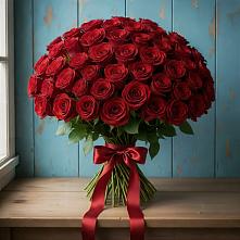 Букет Красные розы Блэк Меджик в Аниве