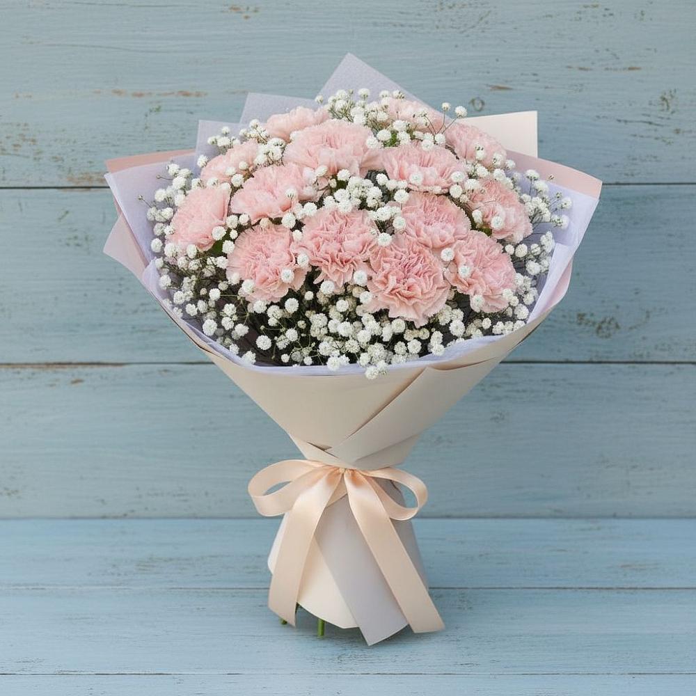 Букет цветов из: Гвоздики в Аниве