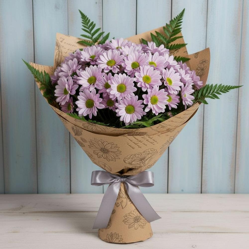 Букет цветов из: Хризантемы в Аниве