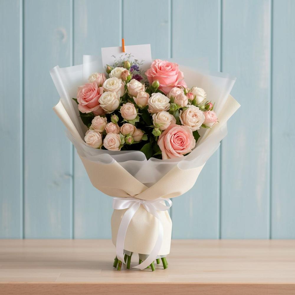 Букет цветов из: Розы в Аниве