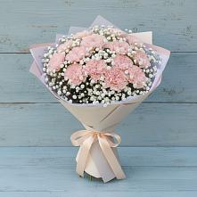 Букет цветов из:  Гвоздики в Аниве