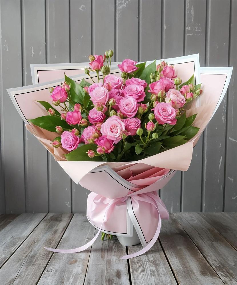 Букет Розовый кустик в Аниве