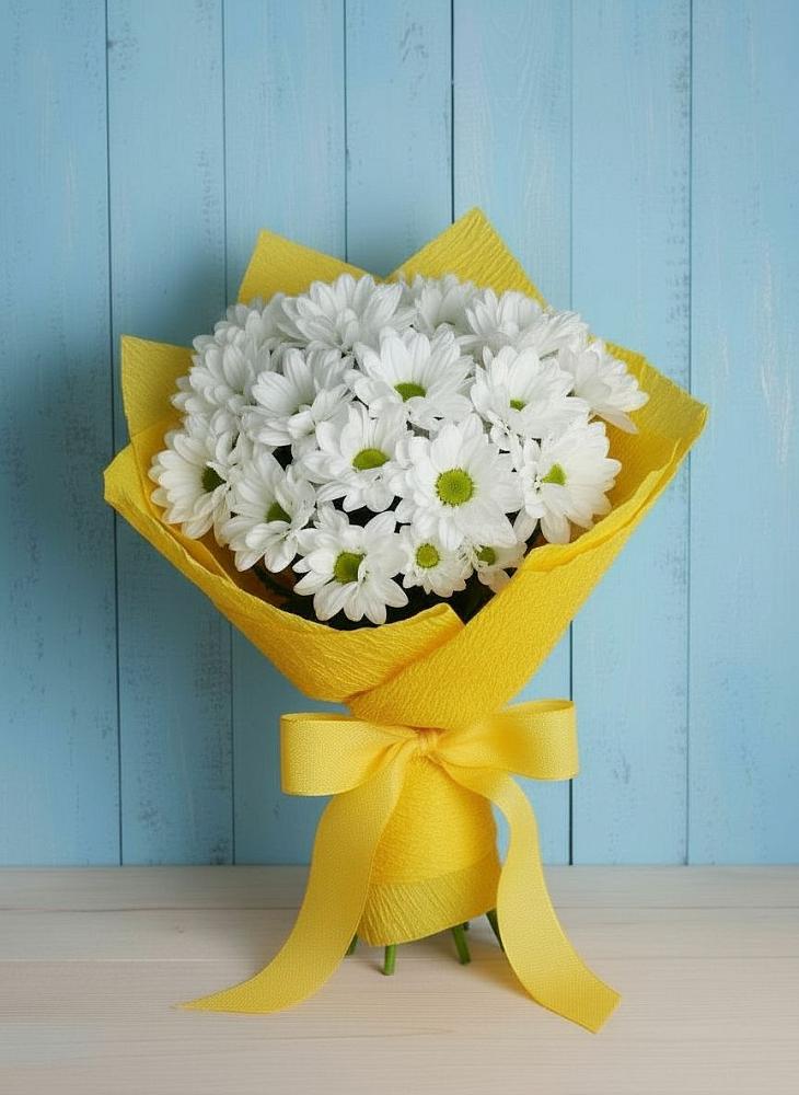 Букет цветов из: Хризантемы в Аниве