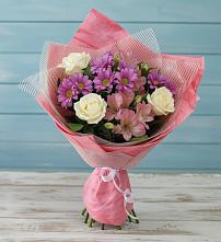 Букет цветов из:  Герберы #REPLACE_PRED# Аниве