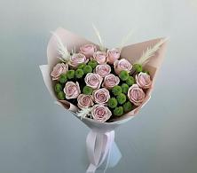 Букет цветов из:  Розы и Хризантемы в Аниве