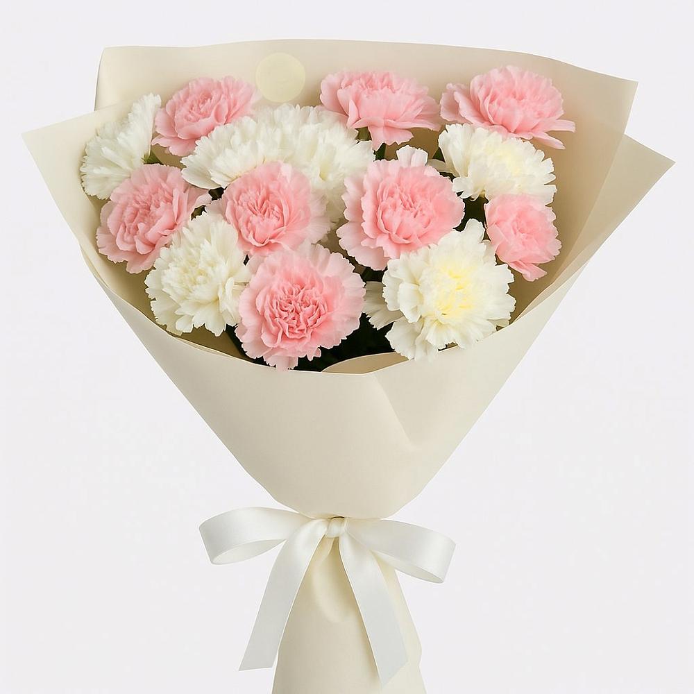 Букет цветов из: Гвоздики в Аниве