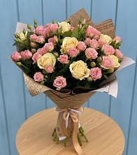 Букет цветов из:  Розы в Аниве