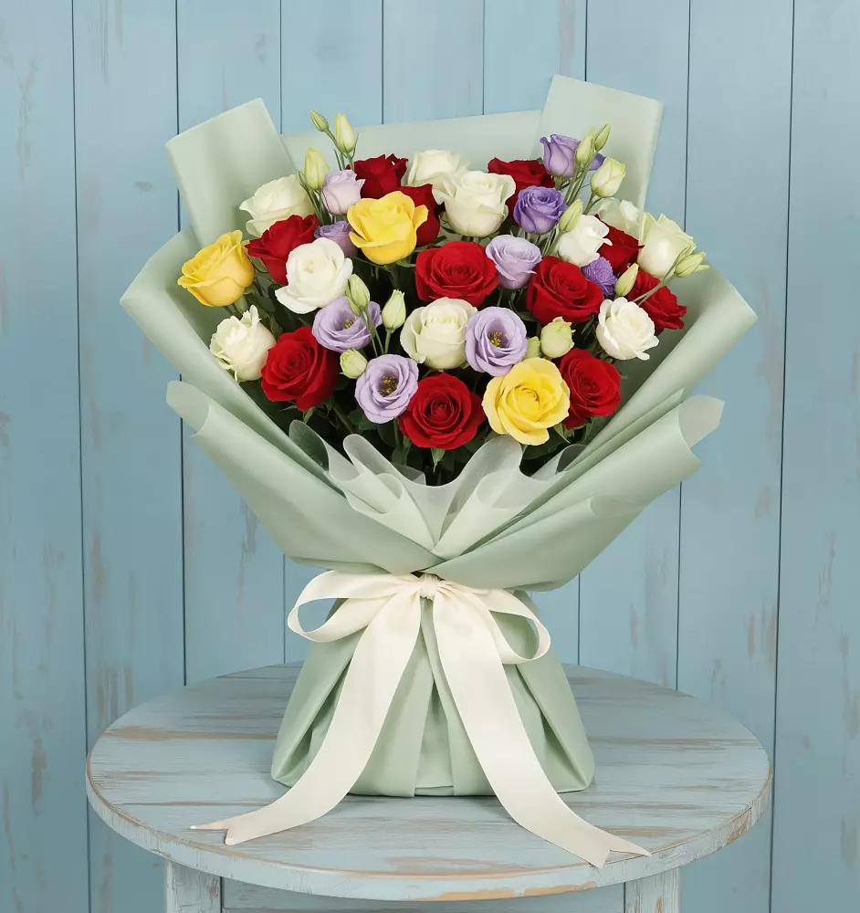 Букет цветов из: Розы в Аниве