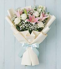 Букет цветов из:  Лилии в Аниве