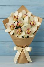 Букет цветов из:  Орхидеи и Розы в Аниве